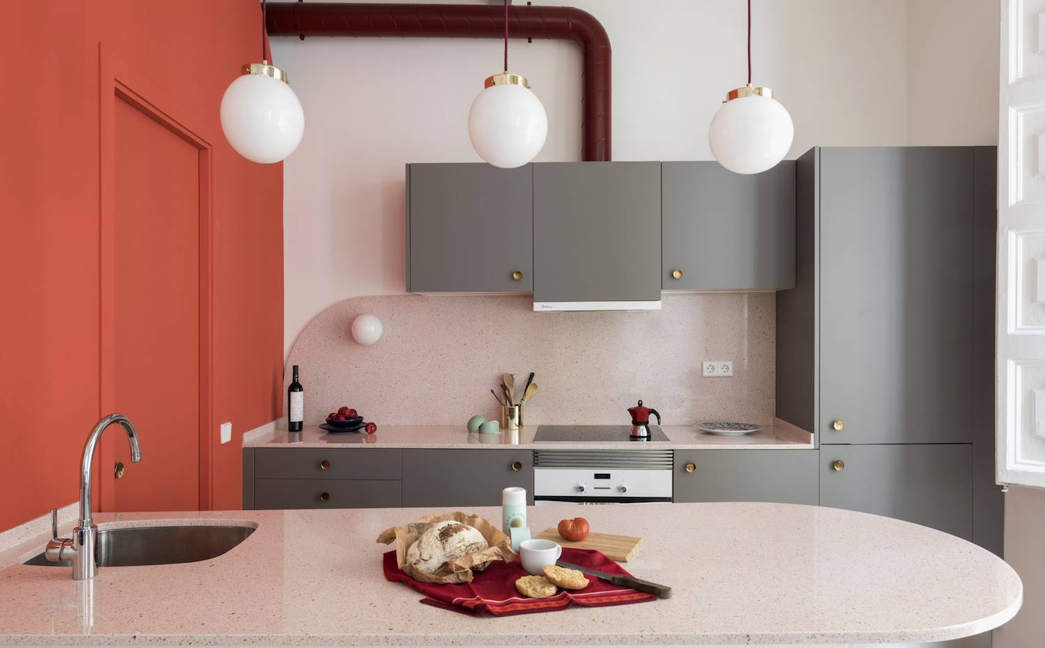 Apartamento en Barcelona, por Estudio CaSA living coral